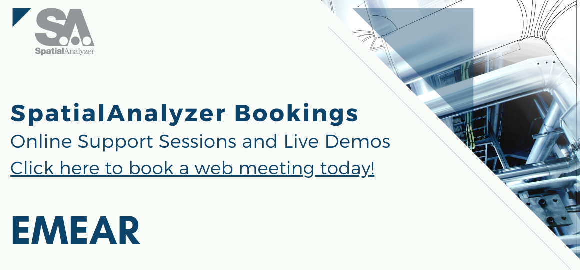 Online SpatialAnalyzer demo EMEAR